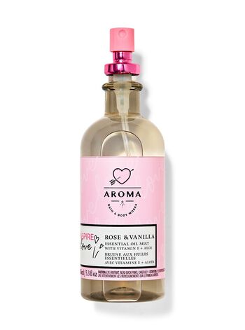 Xịt Tinh Dầu Rose Vanilla Essential Oil Mist Xịt Thơm Cơ Thể