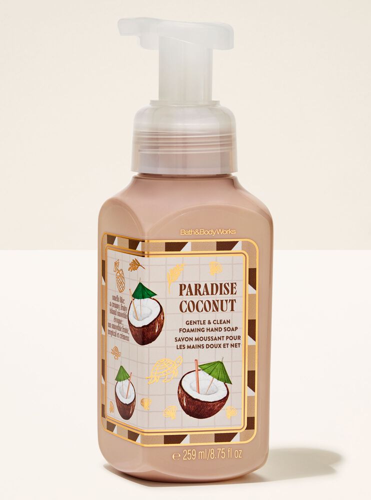 Nước Rửa Tay Tạo Bọt Paradise Coconut Gentle & Clean Foaming Hand Soap Gentle & Clean Foaming Hand Soap