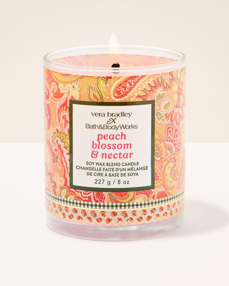Nến 1 Bấc Peach Blossom & Nectar Single Wick Candle Single Wick Candle
