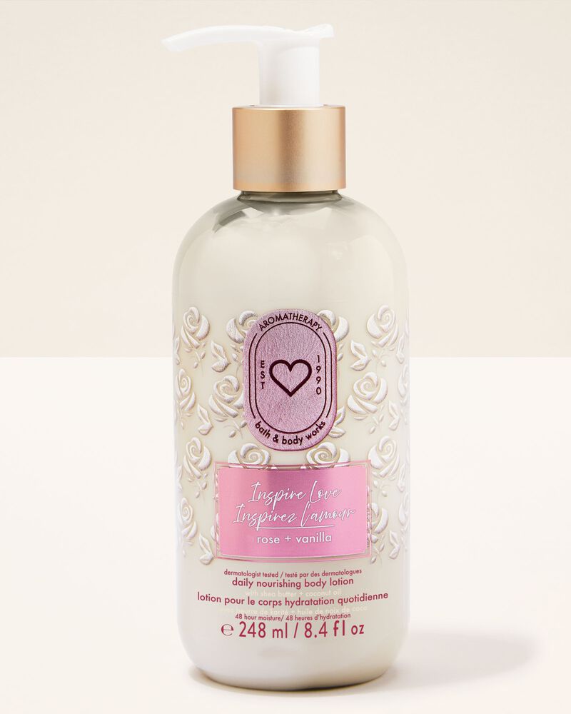Sữa Dưỡng Thể Inspire Love: Rose + Vanilla Moisturizing Body Lotion Moisturizing Body Lotion