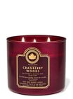 Nến 3 Bấc Cranberry Woods 3-Wick Candle image number null