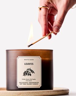 Nến 3 Bấc Leaves 3-Wick Candle image number null