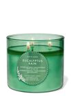 Nến 3 tim Eucalyptus Rain 3-Wick Candle image number null