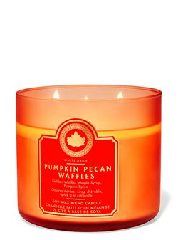Nến 3 Bấc Pumpkin Pecan Waffles 3-Wick Candle