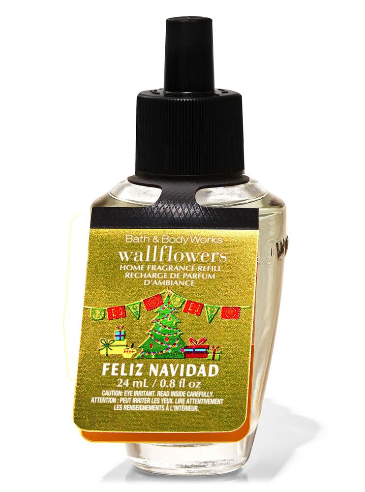 Tinh Dầu X&ocirc;ng Ph&ograve;ng Feliz Navidad Wallflowers Fragrance Refill Tinh Dầu X&ocirc;ng Ph&ograve;ng
