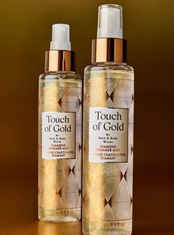 Xịt Thơm Nhũ Kim Cương Touch of Gold Diamond Shimmer Mist image number null