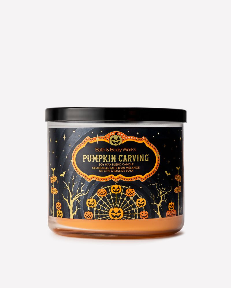 Nến 3 Bấc Pumpkin Carving 3-Wick Candle 3-Wick Candle