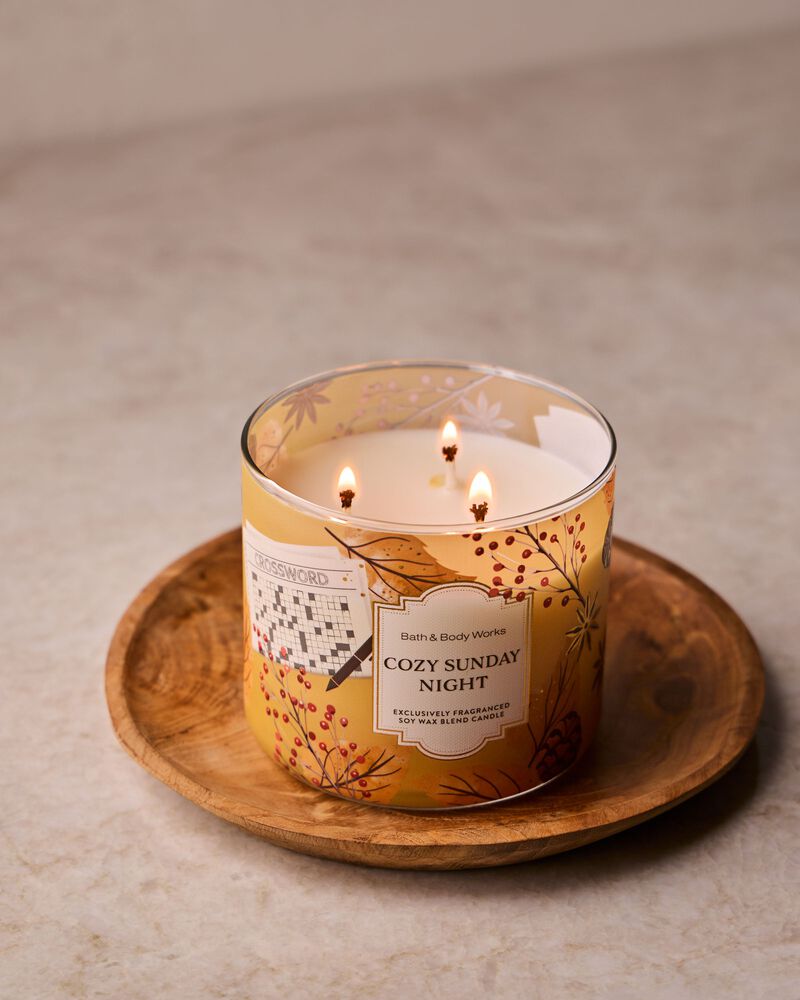 Nến 3 Bấc Cozy Sunday Night 3-Wick Candle 3-Wick Candle