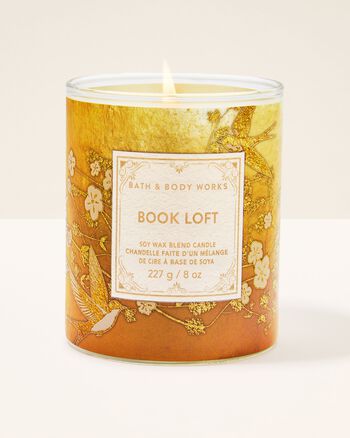 Book Loft Single Wick Candle Single Wick Candle