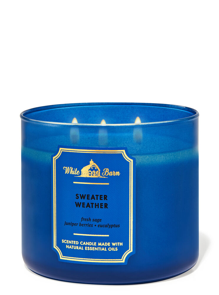 Sweater Weather 3-Wick Candle Nến 3 tim
