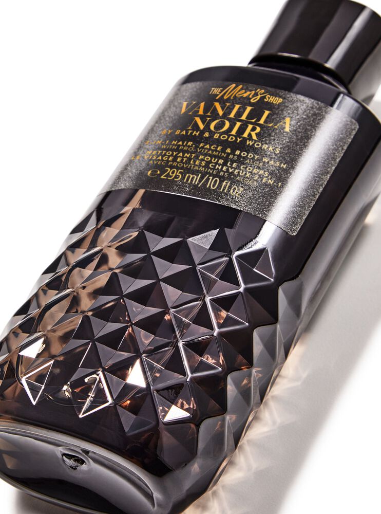 Sữa Tắm 3 trong 1 (cho t&oacute;c, mặt & cơ thể) Vanilla Noir 3-in-1 Hair, Face & Body Wash Sữa Tắm & Gel Tắm