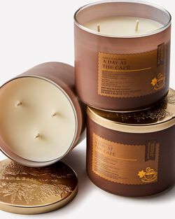 Nến 3 Bấc A Day At The Cafe 3-Wick Candle image number null