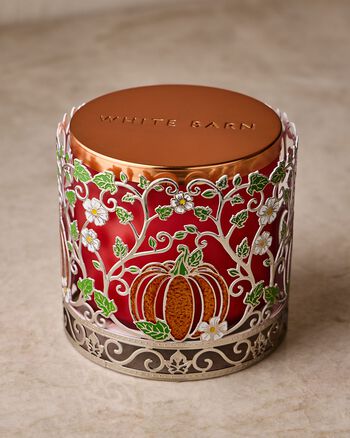 Đế Nến 3 Bấc Pretty Pumpkin Sleeve 3-Wick Candle Holder 3-Wick Candle Holder