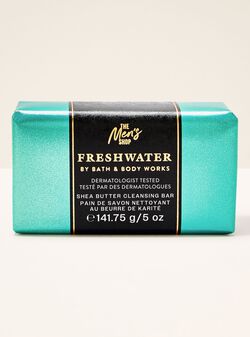 X&agrave; Ph&ograve;ng Cục Bơ Hạt Mỡ Freshwater Shea Butter Cleansing Bar image number null