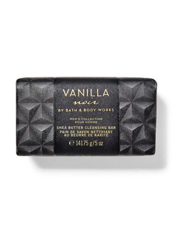 Xà Phòng Cục Bơ Hạt Mỡ Vanilla Noir Shea Butter Cleansing Bar Xà Phòng Cục