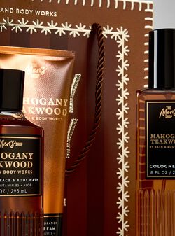 Mahogany Teakwood Gift Set