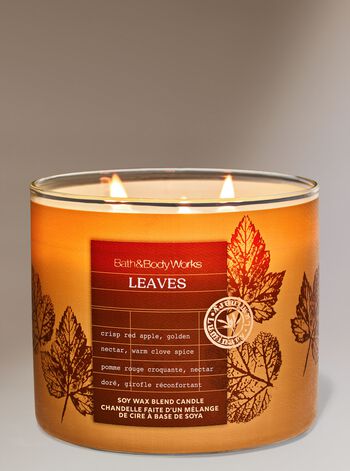 Nến 3 Bấc Leaves 3-Wick Candle Nến 3 Bấc