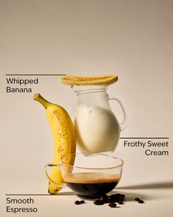 Nến 3 Bấc Banana Cream Latte 3-Wick Candle image number null