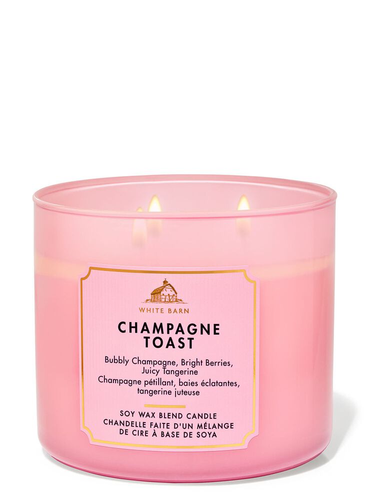 Nến 3 Bấc Champagne Toast 3-Wick Candle Nến 3 Bấc