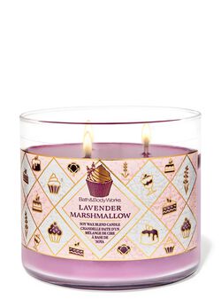 Nến 3 Bấc Lavender Marshmallow 3-Wick Candle