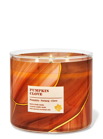 Nến 3 Bấc Pumpkin Clove 3-Wick Candle Nến 3 Bấc