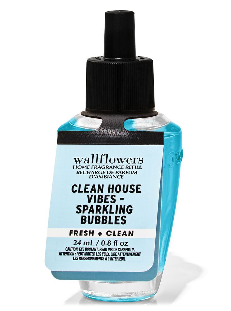 Tinh Dầu X&ocirc;ng Ph&ograve;ng Clean House Vibes - Sparkling Bubbles Wallflowers Fragrance Refill Tinh Dầu X&ocirc;ng Ph&ograve;ng