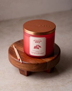 Nến 3 Bấc Pumpkin Apple 3-Wick Candle image number null