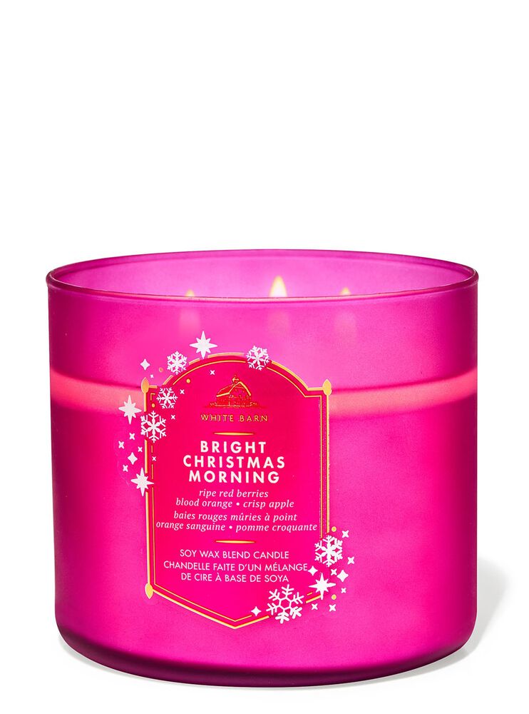 Bright Christmas Morning 3-Wick Candle Nến 3 Bấc