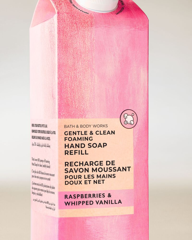 Nước Rửa Tay Dạng Hộp Raspberries & Whipped Vanilla Gentle & Clean Foaming Hand Soap Refill Gentle & Clean Foaming Hand Soap Refill