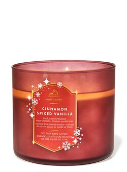 Nến 3 Bấc Cinnamon Spiced Vanilla 3-Wick Candle