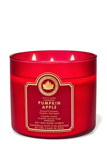 Nến 3 Bấc Pumpkin Apple 3-Wick Candle Nến 3 Bấc