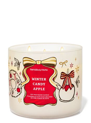 Nến 3 Bấc Winter Candy Apple 3-Wick Candle 3-Wick Candle