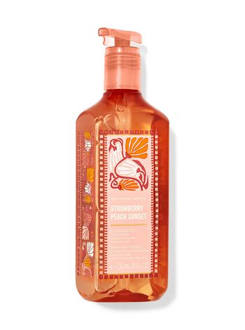 Nước Rửa Tay Dạng Gel L&agrave;m Sạch Strawberry Peach Sunset Cleansing Gel Hand Soap Nước Rửa Tay Dạng Gel