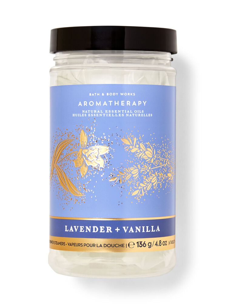 Lavender Vanilla Shower Steamers, 6-Pack Viên xông tắm (hộp 6 viên)