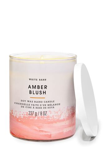 Amber Blush Single Wick Candle Nến 1 tim Amber Blush Single Wick Candle