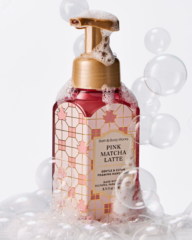 Nước Rửa Tay Tạo Bọt L&agrave;m Sạch & Dịu Nhẹ Pink Matcha Latte Gentle & Clean Foaming Hand Soap Gentle & Clean Foaming Hand Soap