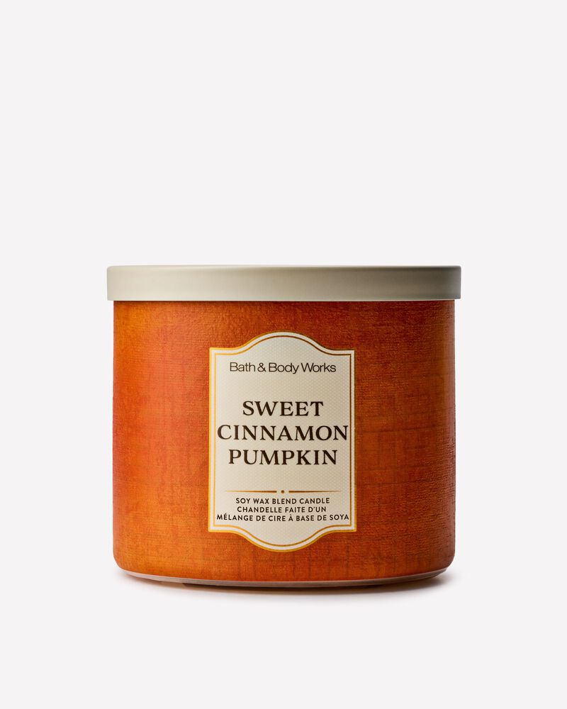 Nến 3 Bấc Sweet Cinnamon Pumpkin 3-Wick Candle 3-Wick Candle