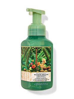 Nước Rửa Tay Tạo Bọt L&agrave;m Sạch & Dịu Nhẹ Waikiki Beach Coconut Gentle & Clean Foaming Hand Soap