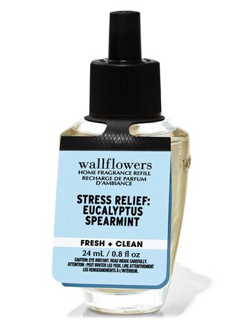 Tinh Dầu X&ocirc;ng Ph&ograve;ng Stress Relief: Eucalyptus Spearmint Wallflowers Fragrance Refill Tinh Dầu X&ocirc;ng Ph&ograve;ng