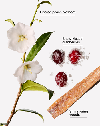 Snowy Peach Berry 3-Wick Candle 3-Wick Candle