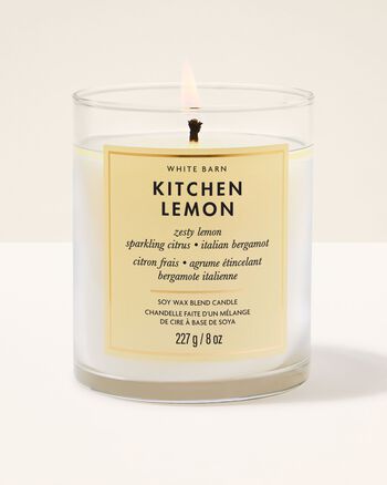 Nến 1 Bấc Kitchen Lemon Single Wick Candle Single Wick Candle