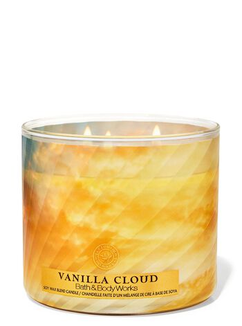 Nến 3 Bấc Vanilla Cloud 3-Wick Candle Nến 3 Bấc