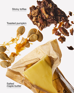 Nến 3 Bấc Pumpkin & Salted Toffee 3-Wick Candle image number null