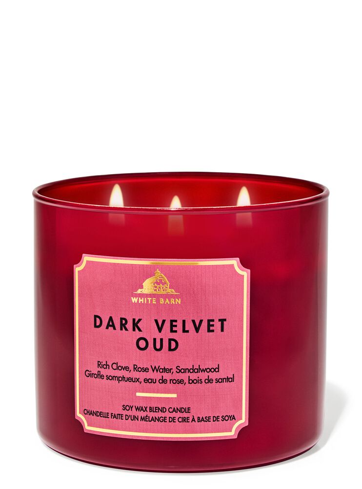 Nến 3 Bấc Dark Velvet Oud 3-Wick Candle Nến 3 Bấc