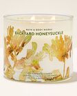 Nến 3 Bấc Backyard Honeysuckle 3-Wick Candle image number null