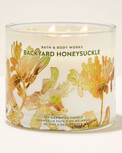 Nến 3 Bấc Backyard Honeysuckle 3-Wick Candle image number null