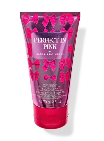 Perfect In Pink Travel Size Ultimate Hydration Body Cream Kem dưỡng thể cấp ẩm tối ưu mini Perfect In Pink Travel Size Ultimate Hydration Body Cream