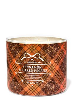 Nến 3 Bấc Cinnamon Sugared Pecans 3-Wick Candle