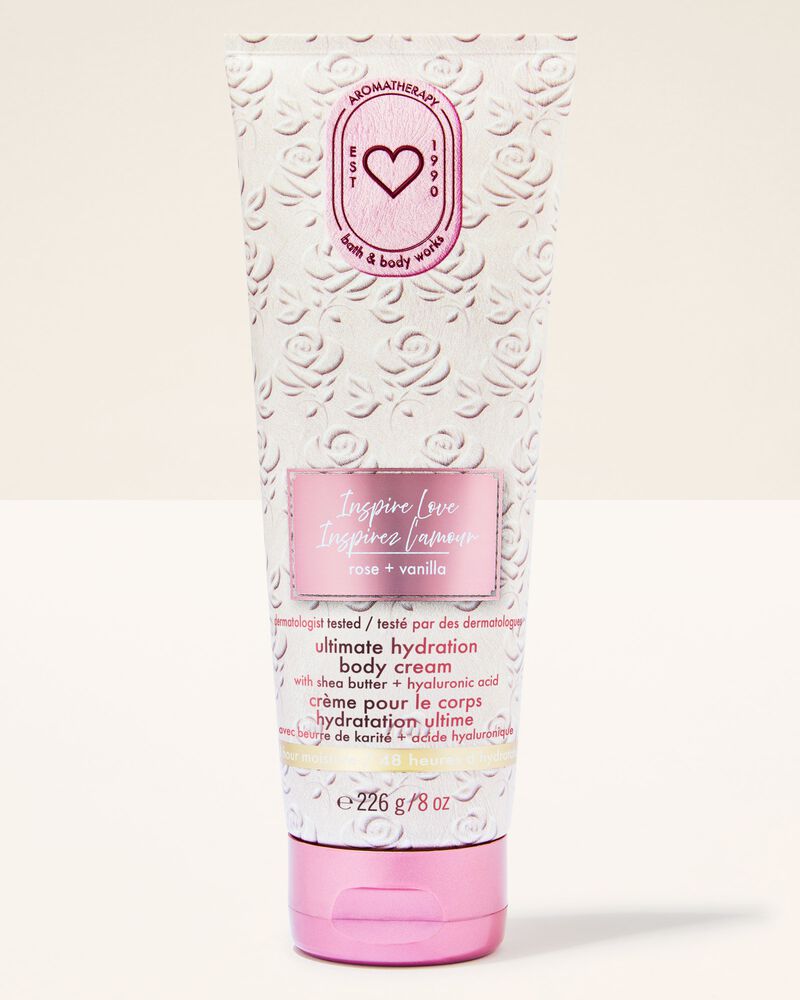 Kem Dưỡng Thể Inspire Love: Rose + Vanilla Ultimate Hydration Body Cream Ultimate Hydration Body Cream