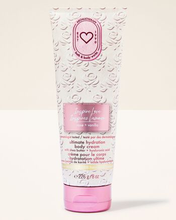Kem Dưỡng Thể Inspire Love: Rose + Vanilla Ultimate Hydration Body Cream Ultimate Hydration Body Cream